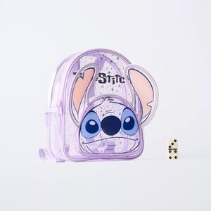 Zara Lilo&Stitch Disney Vinyl Backpack